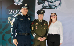 Celebraron el cambio militar en Isla Mujeres
