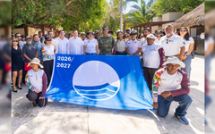 Estefanía Mercado refrenda 15 distintivos Blue Flag para playas de Playa del Carmen