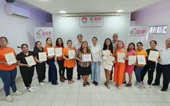 DIF Benito Juárez entrega constancias de capacitación a 18 mujeres