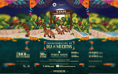 Invitan a celebrar el Día de Muertos en el Parque Kabah de Cancún