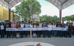 Mara Lezama entrega nuevo domo en el CETMAR 41 de Cancún