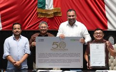 Congreso rinde homenaje al Tec de la Zona Maya por su 50 aniversario