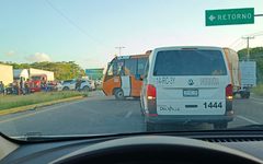 Bloqueo carretero deja al menos 272 pasajeros afectados en el aeropuerto de Cancún