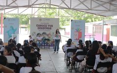 Realizan novena jornada “Conoce tus Derechos” en escuela de Cancún