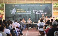 Benefician a 120 familias con sorteo de Vivienda para el Bienestar en Felipe Carrillo Puerto